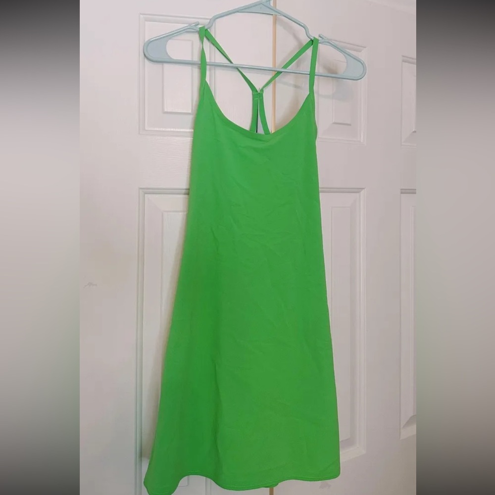 Outdoor Voices Green Exercise Dress